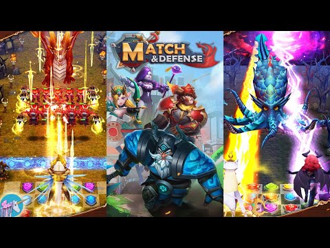 Match & Defense Match 3 gameplay - YouTube