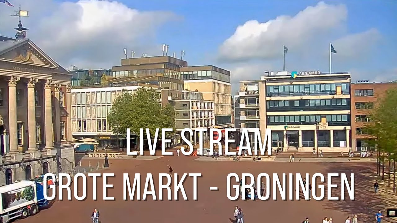 Live webcam view of Plaza Grote Markt