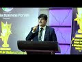 Global President Jitendra Joshi Speech GIBF