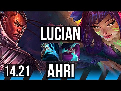 LUCIAN vs AHRI (MID) | EUNE Master | 14.21