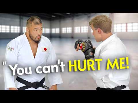 Judo Master DESTROYS Karate Black Belt In SECONDS