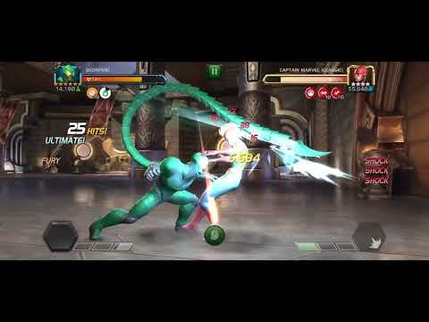 Rank 2 6 star Scorpion has some INSANE burst damage