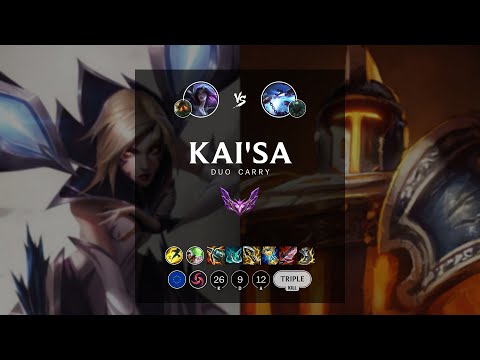 Kai'Sa ADC vs Xerath - EUW Master Patch 12.7