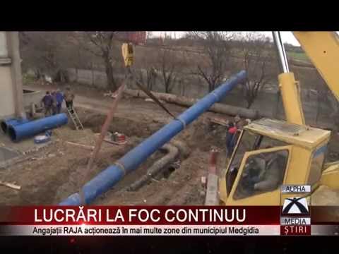 LUCRĂRI LA FOC CONTINUU - Angajații RAJA acționează în mai multe zone din municipiul Medgidia