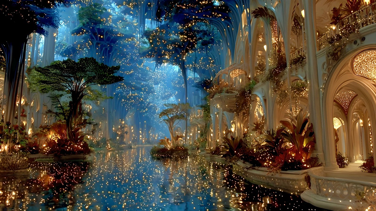 Stay a Moment Longer | A 4K Journey Through Celestial Architecture for Calm & Renewal