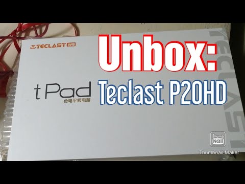 Unboxing: Teclast P20HD