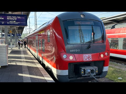 RE 10: Würzburg Hbf - Nürnberg Hbf