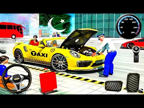 Countryside Taxi Driver Simulator #2 - Taxi Car Without Roof - Android Gameplay