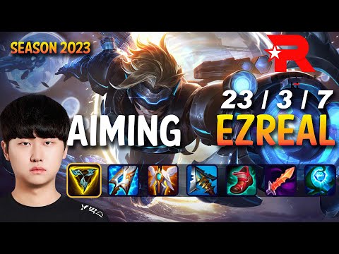KT Aiming EZREAL vs KAI'SA ADC - Patch 13.13 KR Ranked