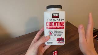 Review of the FORCE FACTOR Legendary Creatine Chews, 5g Creatine Monohydrate, 60 Soft Chews