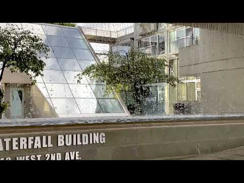 The Waterfall Building by Hillside Developments - Rain Shower Feature