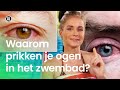 Waarom prikken je ogen in het zwembad? | Waarom? Daarom!