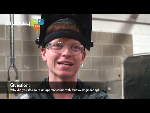 Apprenticeships at Studley Engineering video thumbnail