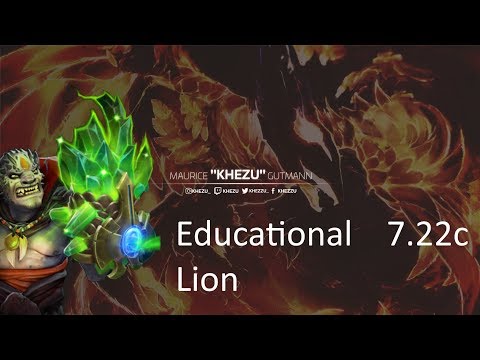 How to play Lion like an actual good player. Educational [Dota2]