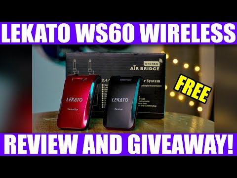 Lekato WS60 Wireless Guitar Unit: Review (FREE GIVEAWAY!)