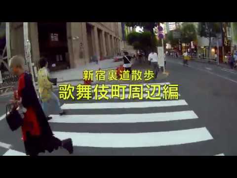 新宿裏道散歩＃2 歌舞伎町の外周の裏道を散策【モトブログ】変態バイクNC700インテグラ Video