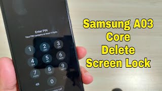 Hard Reset Samsung A03 Core (SM-A032F). Unlock pattern, pin, password lock.