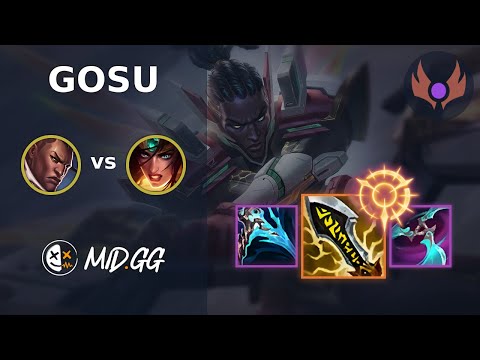 MID.GG: [ Gosu ] Lucian BOT vs Sivir | NA MASTER | LOL Season 2025