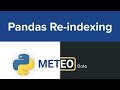 Re Index Pandas DataFrame Simply Python Beginner Tutorial Shorts Short Shortvideo
