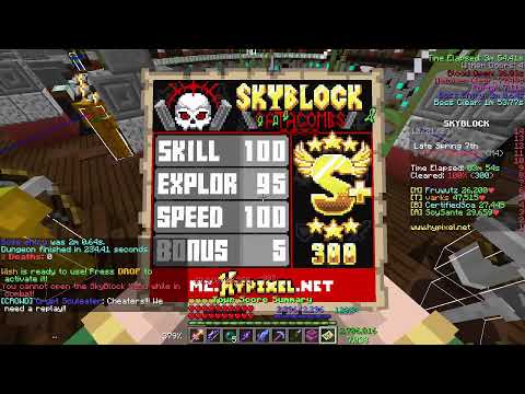 Ultimate Hypixel Skyblock Monster KillIt Live!