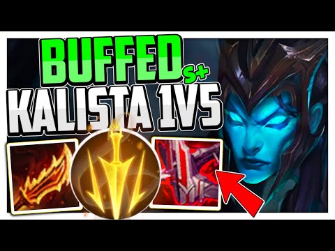 This is what KALISTA can do AFTER THE BUFFS! | Kalista Guide Season 11 - League of Legends