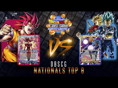 2022 DBS Nationals Top 8 - Crimson Goku (Andrew Dovale) vs. Trunksgeta (Faysal Mensur)