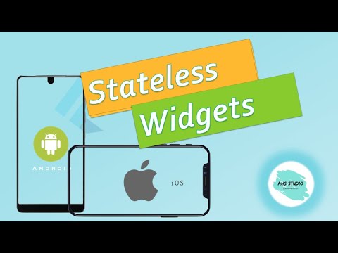 Stateless widget in flutter