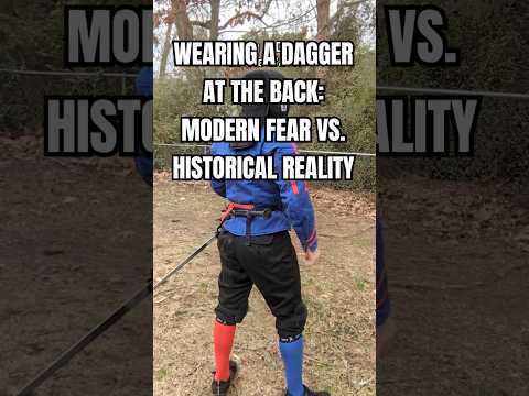 Wearing a Dagger at the Back: Modern Fear vs. Historical Reality