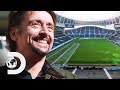 Richard Moves The 9000 TONNE Tottenham Stadium Pitch! | Richard Hammond's Big