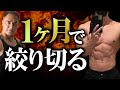 【筋トレ】たった1ヶ月で身体を作ることができるのか!?絞り切るための方法を伝授【大会への道】