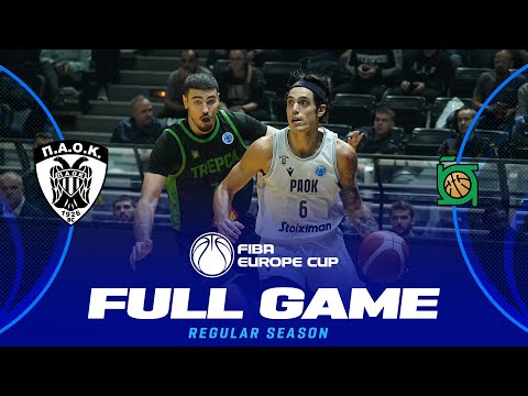 Regular Season | PAOK BC v BC Trepca | Full Basketball Game | FIBA Europe Cup 2025-26