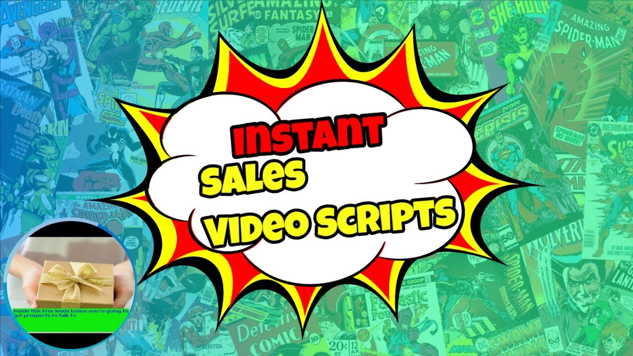 Instant sales video scripts- Video sample