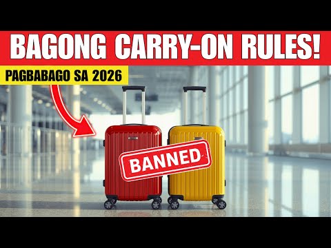 WARNING: Bagong Carry-On Rules sa 2026 (Marami ang Mahuhuli sa TSA!)