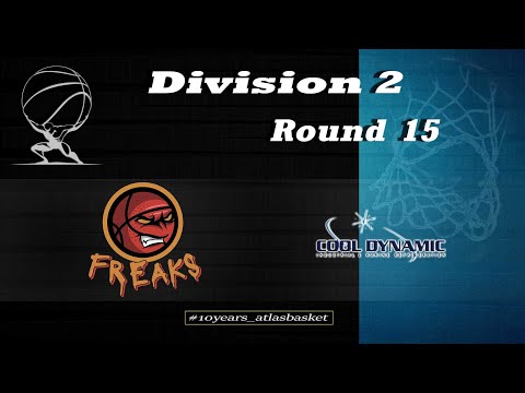 Atlasbasket - Division 2 - Round 15 - FREAKS vs COOL DYNAMIC 54-39
