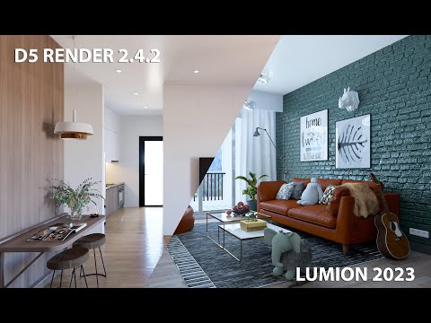 What your choice  Lumion 2023 or D5 Render 2 4 2