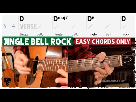 Learn "Jingle Bell Rock" on Guitar The CORRECT (Easy) Way!