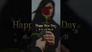 Happy rose day 🌹| Rose day status | 7 February whatsapp status | Romantic Shayari status #roseday