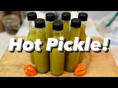 How to Make Dill Pickle Hot Sauce