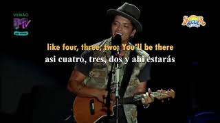 Count on Me, Letra en español ingles (BRUNO MARS)