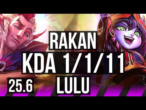 RAKAN & Twitch vs LULU & Kai'Sa (SUP) | KR Master | 25.6