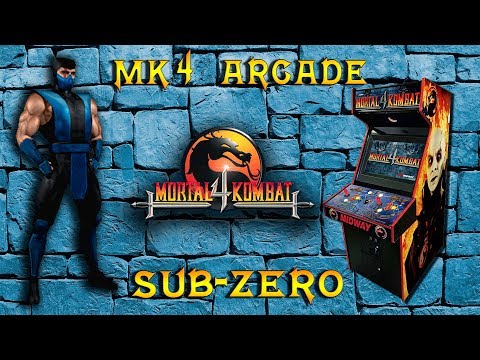 Mortal Kombat 4 ARCADE MAME | Sub-Zero Playthrough (Master II)
