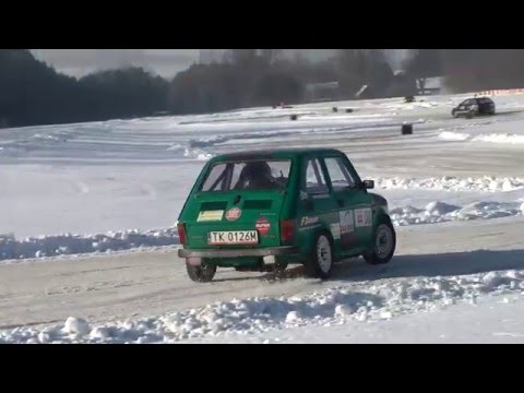 Zygan Rafał - Fiat 126M - nr 000 - SuperOES 1 Runda Tor Kielce 23-01-2016