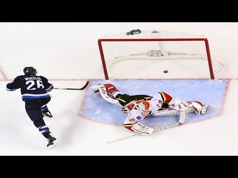 Blake Wheeler turns on the moves in shootout