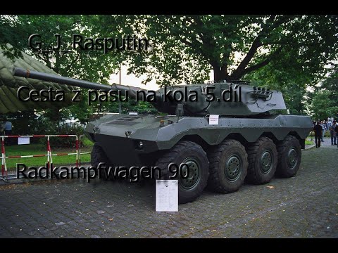 Cesta z pasu na kola 5.díl Radkampfwagen 90