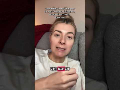 You’re not overeating because you’re hungry - your brain wants dopamine. #losingweight