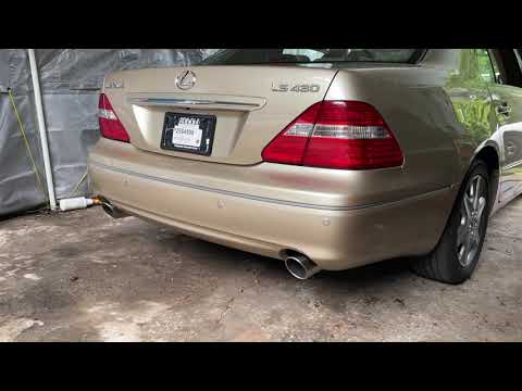LS430 muffler delete.