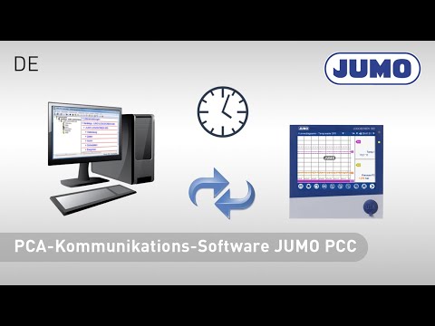 Arbeiten mit der PCA-Kommunikations-Software JUMO PCC