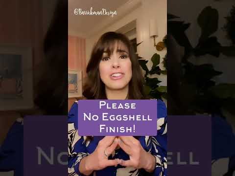 Which paint finish should I use? #interiordesign #barrickmandesign