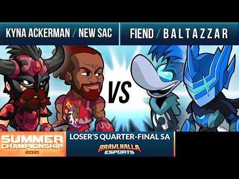Kyna Ackerman & New Sac vs Fiend & B A L T A Z Z A R - Loser's Quarter-Final - Summer Championship