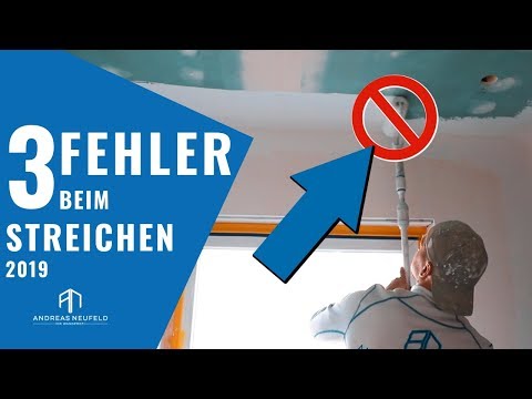 3 MISTAKES when painting in 2019 | Tips & tricks for painting with the wall professional